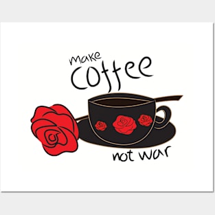 Coffee & Roses Posters and Art